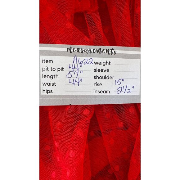 2/$30 NWT Choosy Size 18 Red Lingerie Maxi Gown Lace & Mesh - Picture 5 of 15
